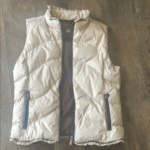 UGG Cream Puffer Vest